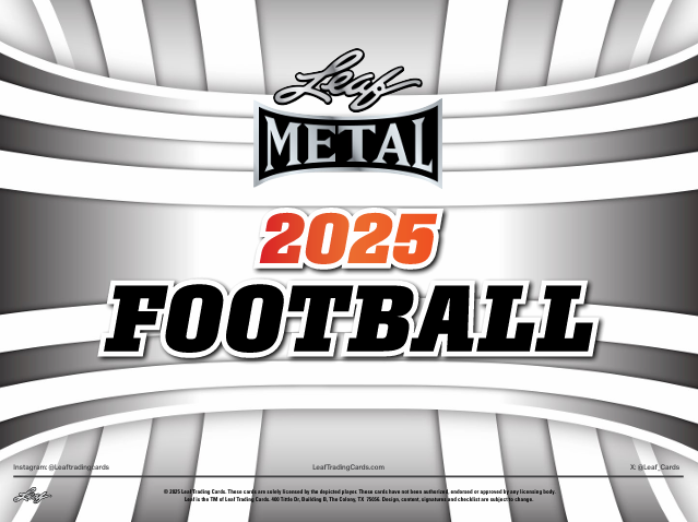 2025 Leaf Metal Football Cards — Product Breakdown & Buyer's Guide