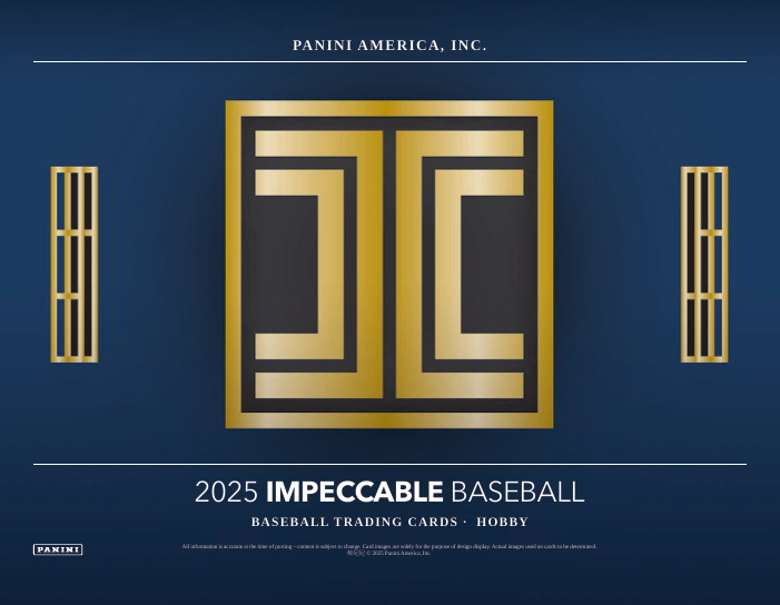 2025 Panini Impeccable Baseball Cards Product Breakdown