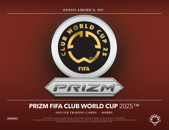 2025 Panini Prizm FIFA Club World Cup Soccer Cards Product Breakdown
