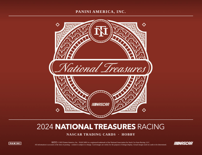 2024 Panini National Treasures NASCAR Racing Cards — Product Breakdown & Buyer's Guide
