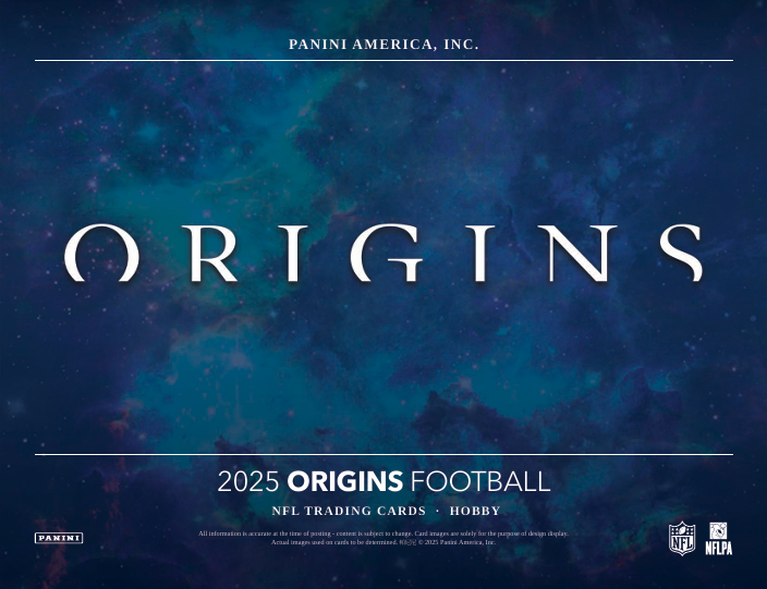 2025 Panini Origins NFL Football Cards Product Breakdown