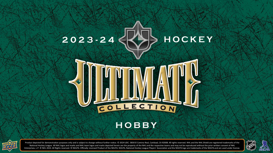 2023-24 Upper Deck Ultimate Collection NHL Hockey Cards — Product Breakdown & Buyer's Guide