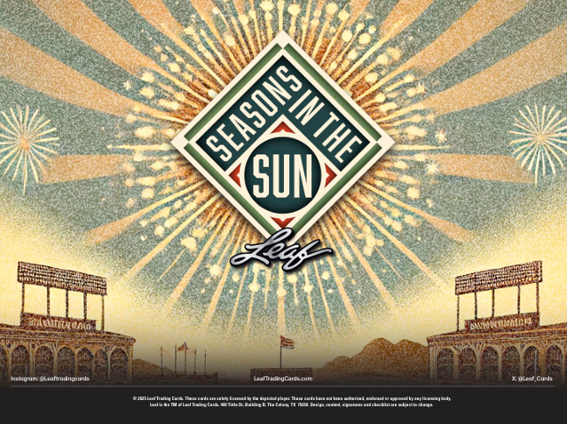 2025 Leaf Seasons In The Sun Baseball Cards — Product Breakdown & Buyer's Guide