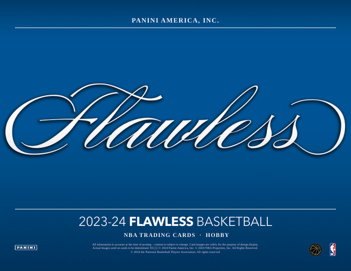 2023-24 Panini Flawless NBA Basketball Cards — Product Breakdown & Buyer's Guide