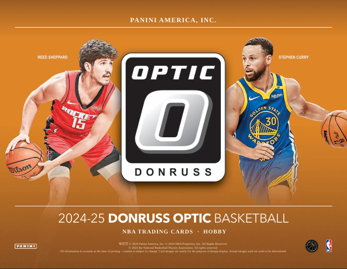 2024-25 Donruss Optic NBA Basketball Cards Product Breakdown