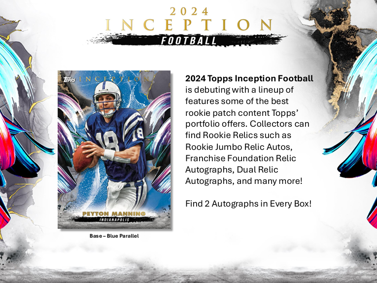 2024 Topps Inception Football Cards — Product Breakdown & Buyer's Guide