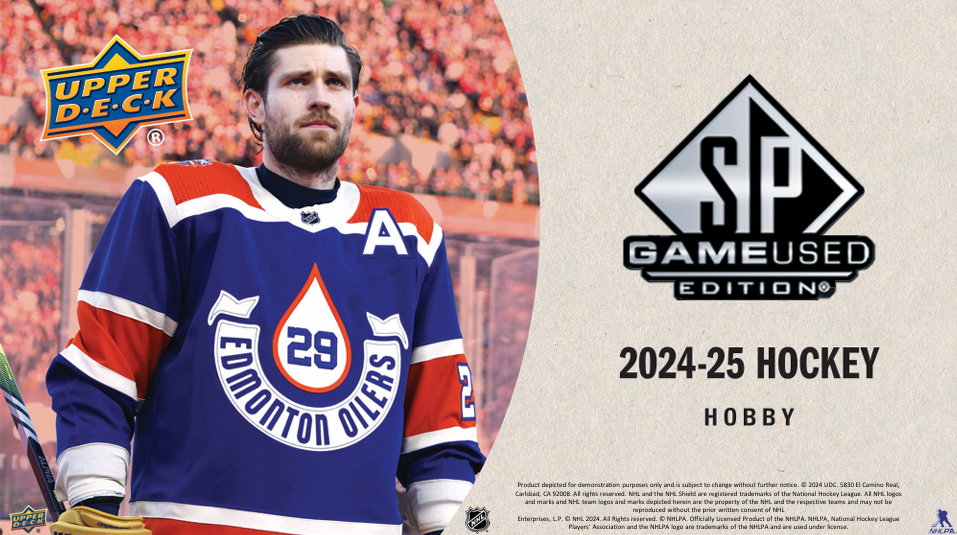 2024-25 Upper Deck SP Game-Used NHL Hockey Cards — Product Breakdown & Buyer's Guide