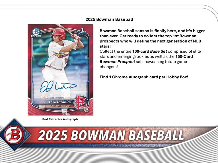 2025 Bowman Baseball Cards — Product Breakdown & Buyer's Guide