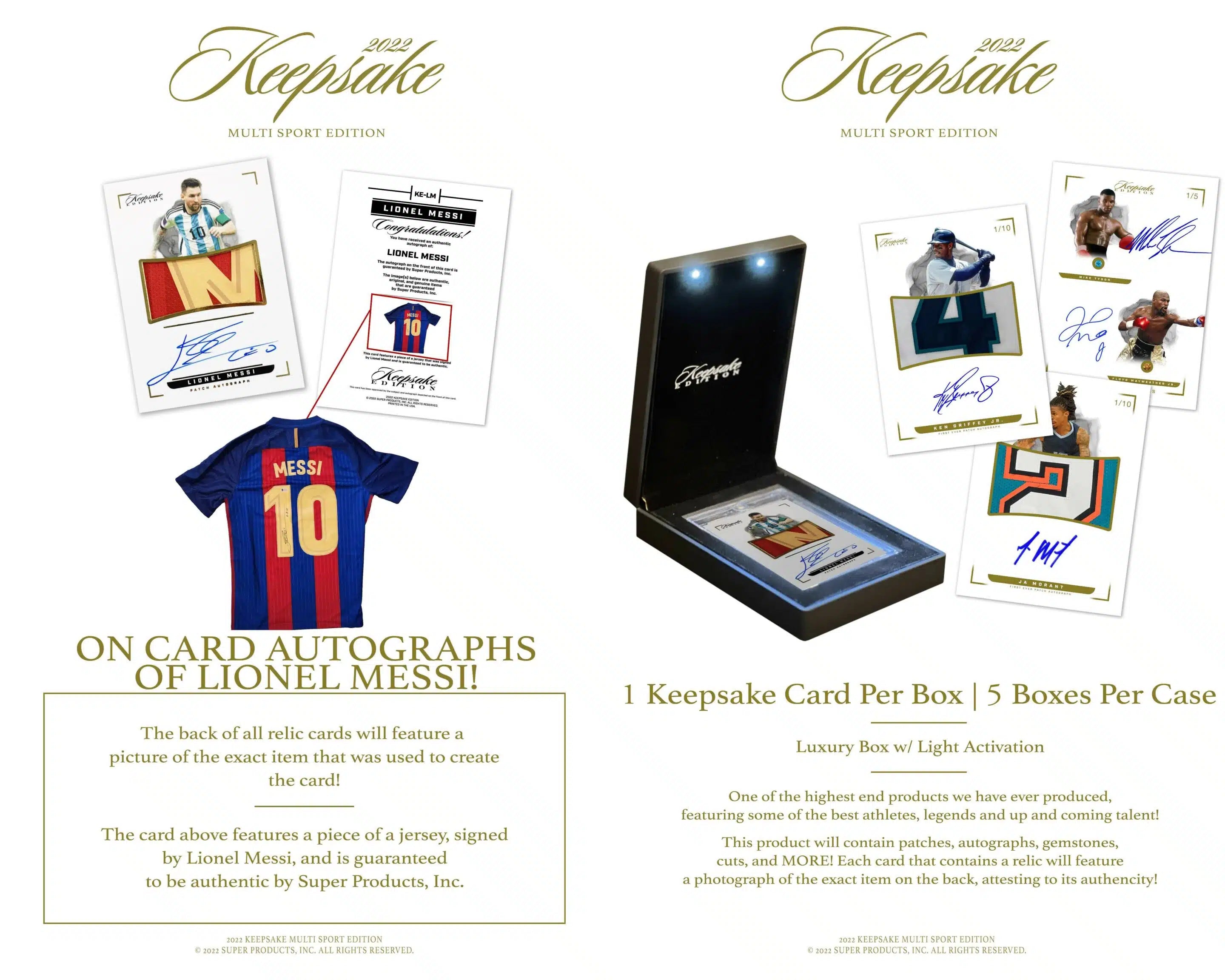 2022 Keepsake Multi-Sport Premium Edition Trading Cards Checklist