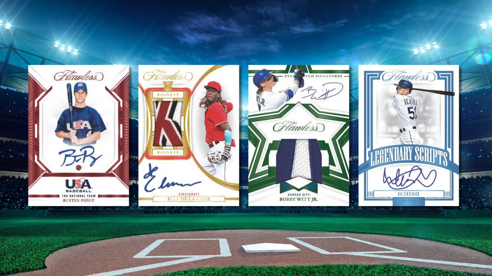 2023 Panini Flawless Baseball Cards Checklist