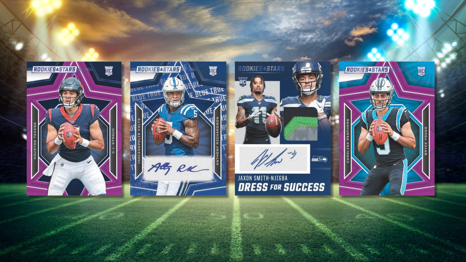 2023 Panini Rookies & Stars NFL Football Cards Checklist