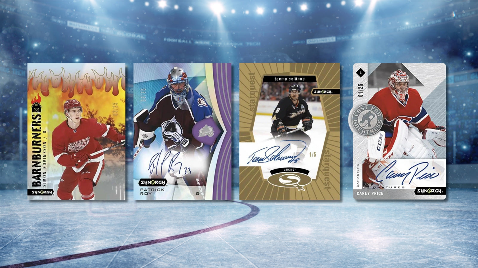 2023-24 Upper Deck Synergy NHL Hockey Cards Checklist