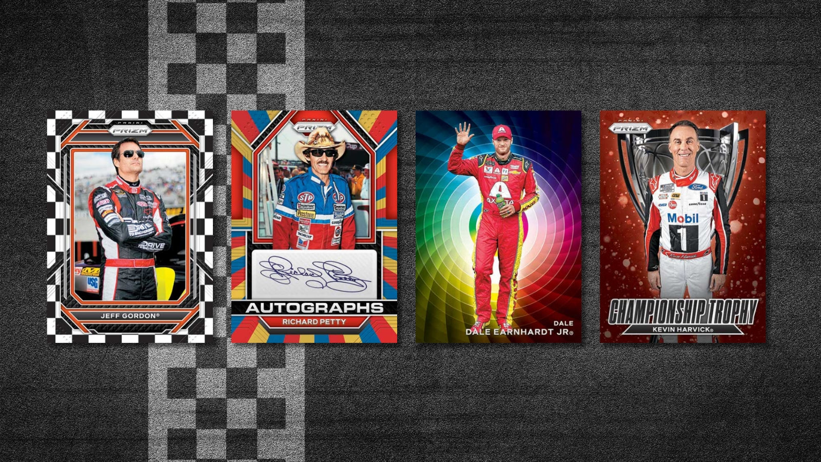 2023 Panini Prizm Racing NASCAR Trading Cards Checklist