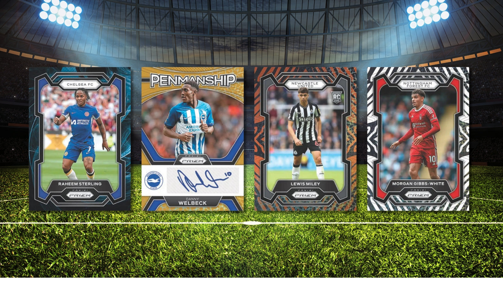 2023-24 Panini Prizm English Premier League Soccer Cards Checklist