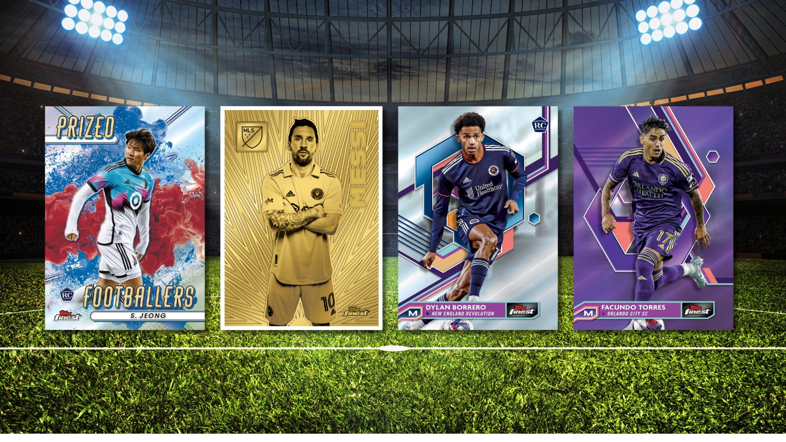 2023 Topps Finest Major Leage Soccer MLS Soccer Checklist