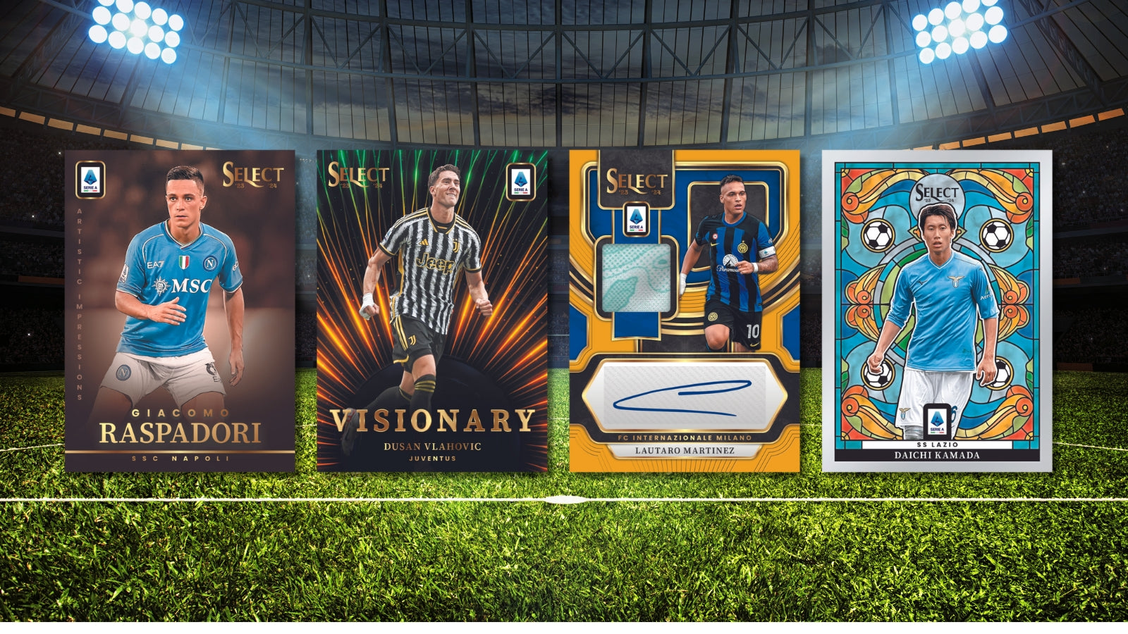 2023-24 Panini Select Serie A Soccer Cards Checklist