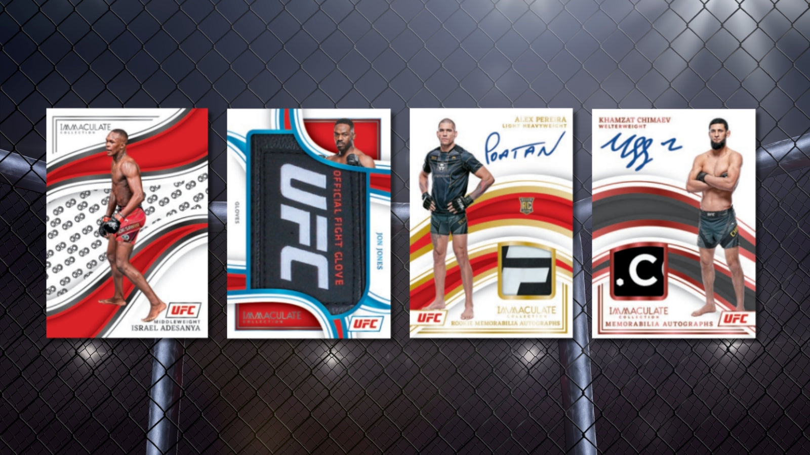 2023 Panini Immaculate UFC Trading Cards Checklist