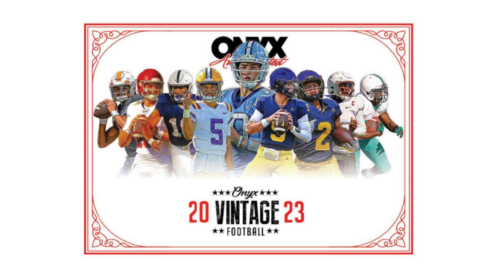2023 Onyx Vintage Football Checklists