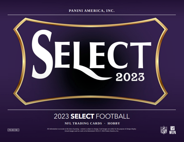 2023 Panini Select Football Cards Checklist