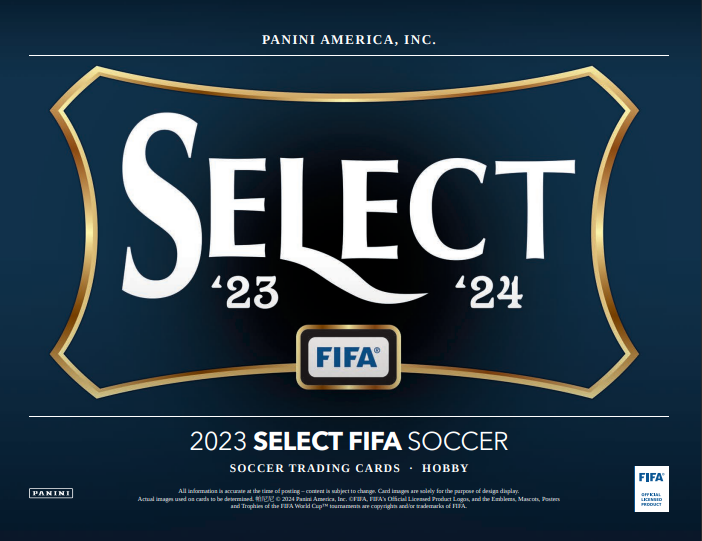 2023-24 Panini Select FIFA Soccer Cards Checklist