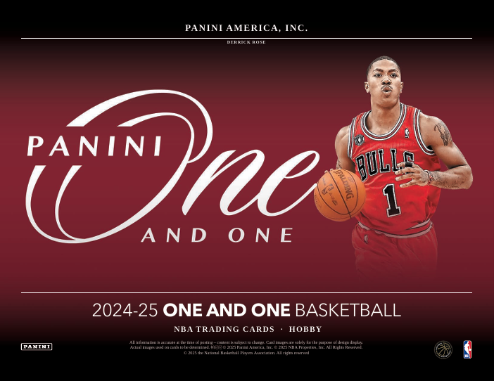 2024-25 Panini One and One NBA Basketball Cards