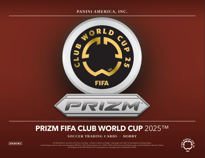 2025 Panini Prizm FIFA Club World Cup Soccer Cards Breakdown