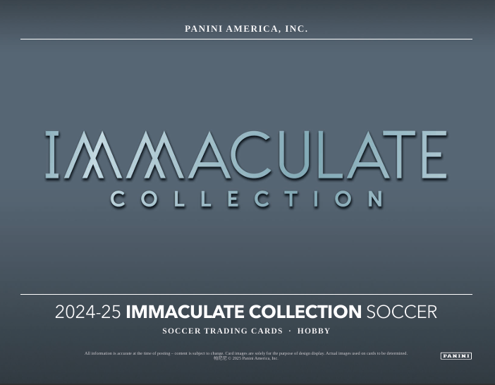 2024-25 Panini Immaculate Soccer Cards Breakdown