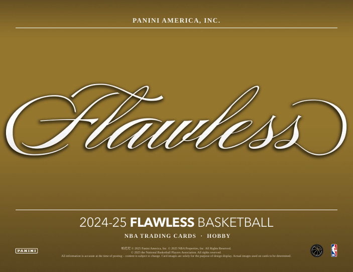 2024-25 Panini Flawless NBA Basketball Cards Breakdown