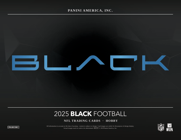 2025 Panini Black NFL Football Cards Breakdown