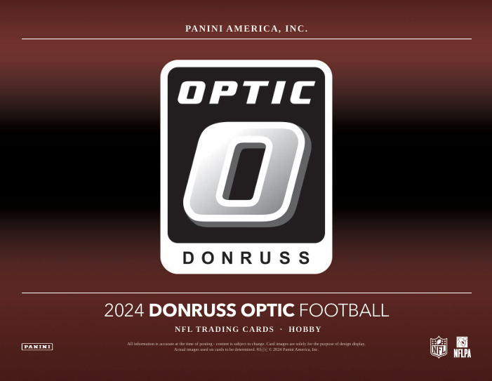 2024 Donruss Optic Football Hobby Box