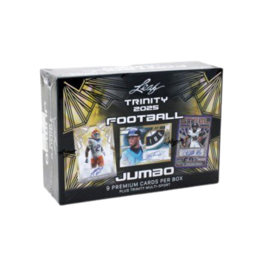 2025 Leaf Trinity Football Jumbo Box