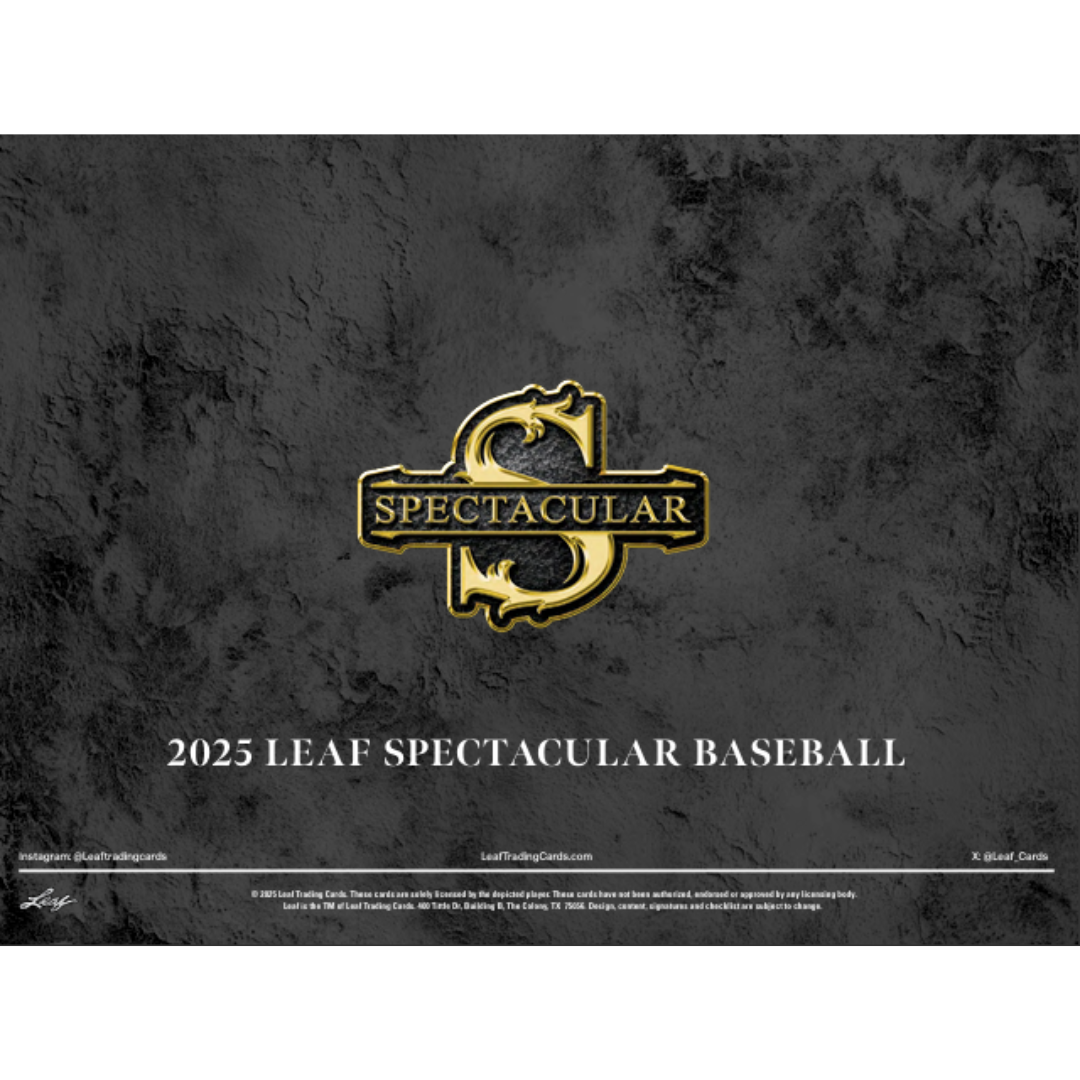 2025 Leaf Spectacular Baseball Hobby Box