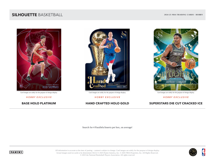 2024-25 Panini Silhouette Basketball Hobby Box