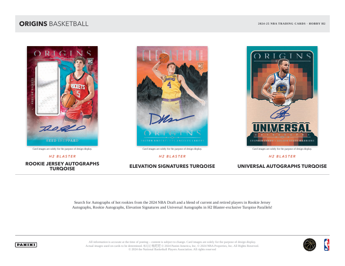 2024-25 Panini Origins Basketball Hobby Hybrid H2