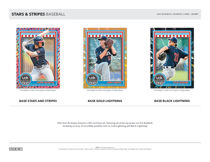 2025 Panini USA Stars & Stripes Baseball Hobby Box