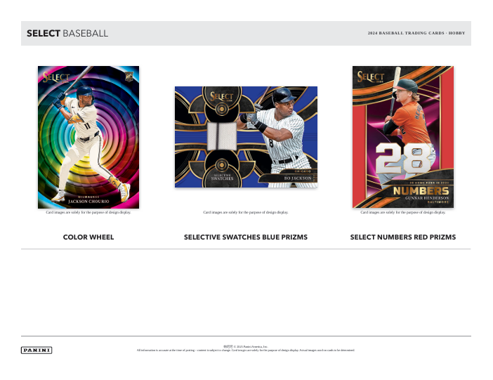 2024 Panini Select Baseball Hobby