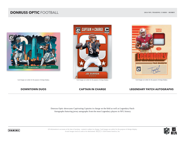 2024 Donruss Optic Football Hobby Box