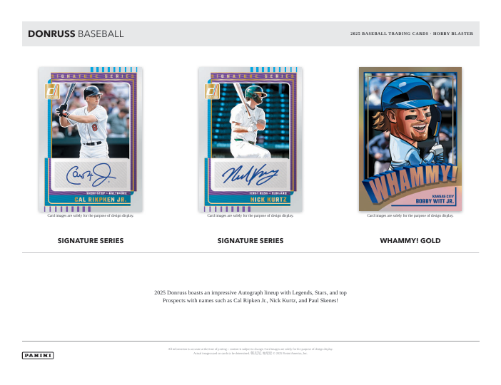 2025 Donruss Baseball Hobby Blaster