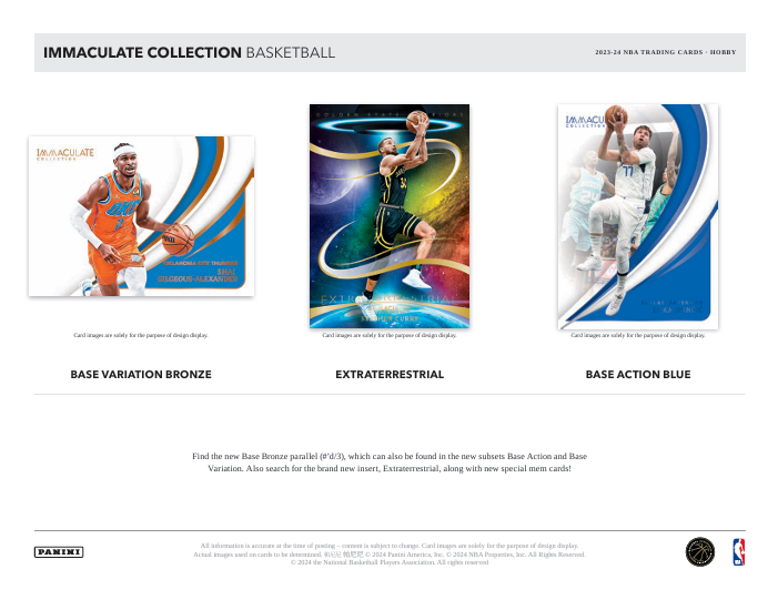2023-24 Panini Immaculate Collection Basketball