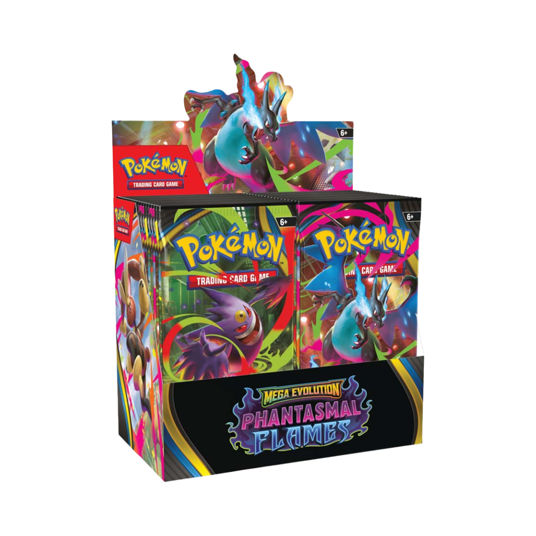 Pokemon Mega Evolution: Phantasmal Flames Booster Box