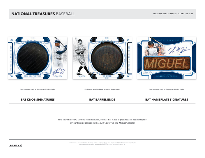 2025 Panini National Treasures Baseball Hobby Box