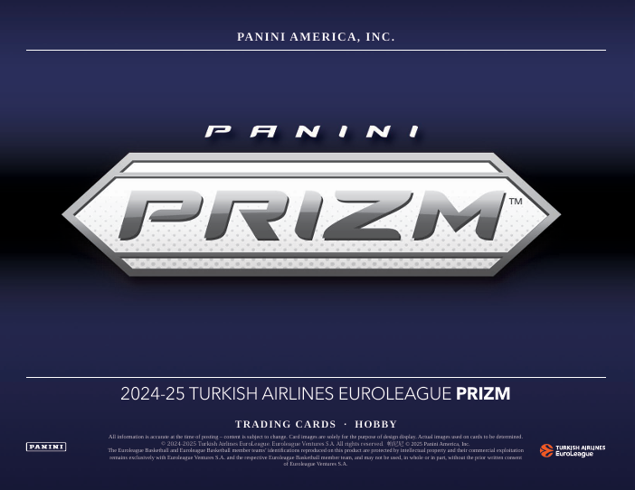 2024-25 Panini Prizm Turkish Airlines EuroLeague Basketball Cards — Product Breakdown & Buyer's Guide