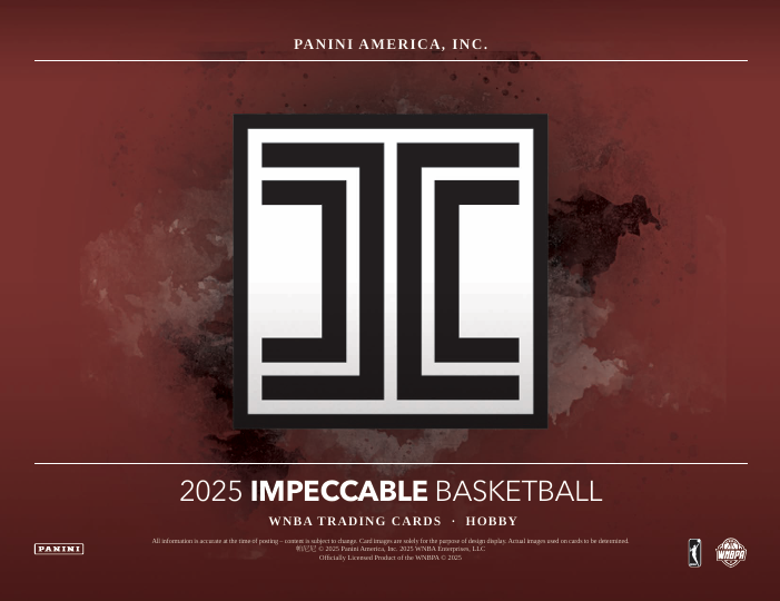 2025 Panini Impeccable WNBA Cards Checklist and Product Breakdown