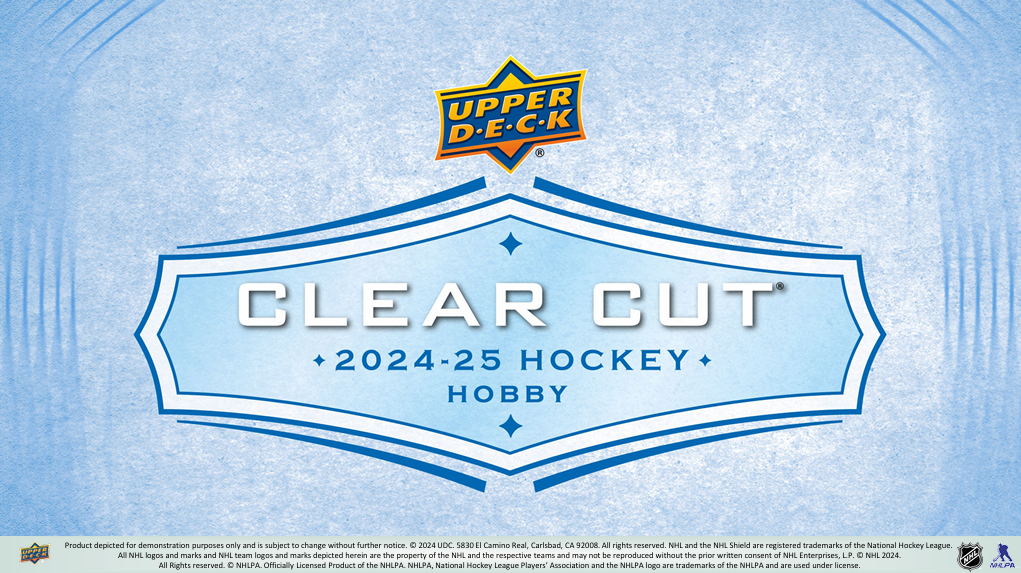2024-25 Upper Deck Clear Cut NHL Hockey Cards Product Breakdown