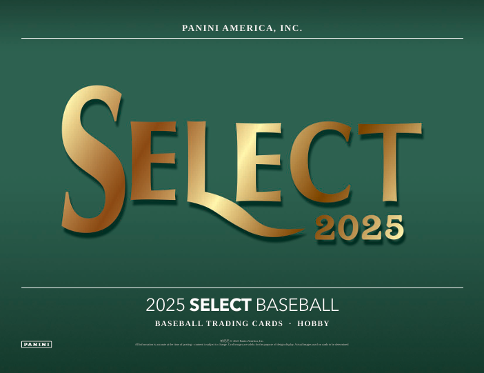 2025 Panini Select Baseball Cards Checklist and Product Breakdown