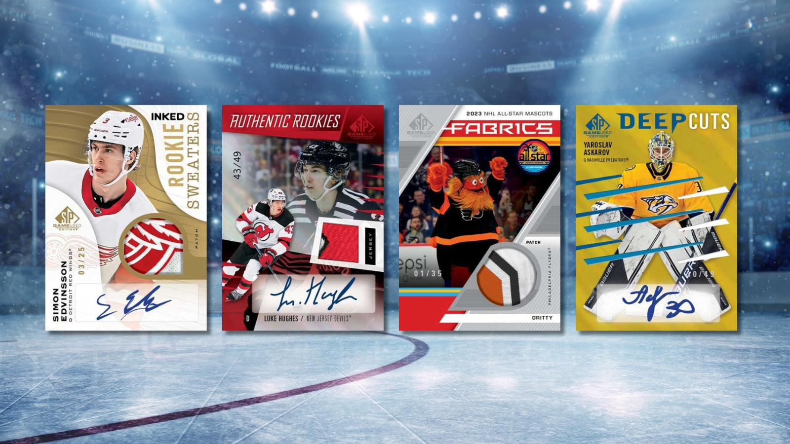 2023-24 Upper Deck SP Game Used Hockey Cards Checklist