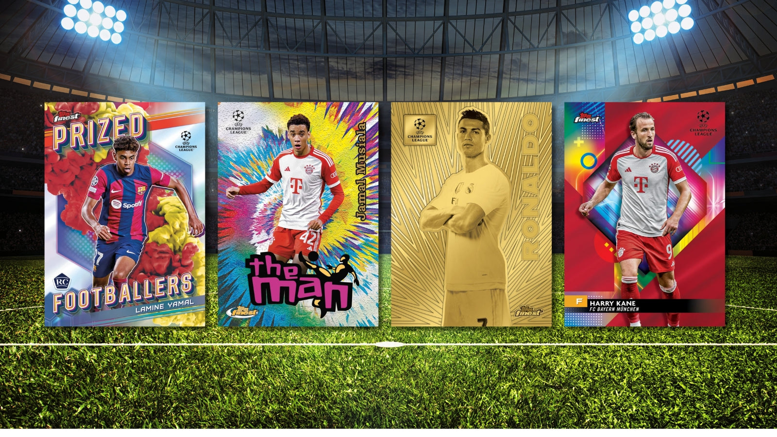 2023-24 Topps Finest UEFA Club Competitions Checklist