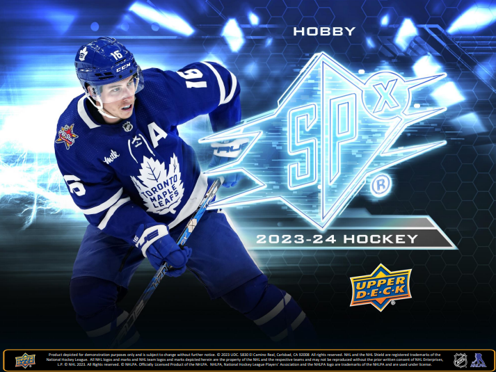 2023-24 Upper Deck SPx NHL Hockey Cards Checklist