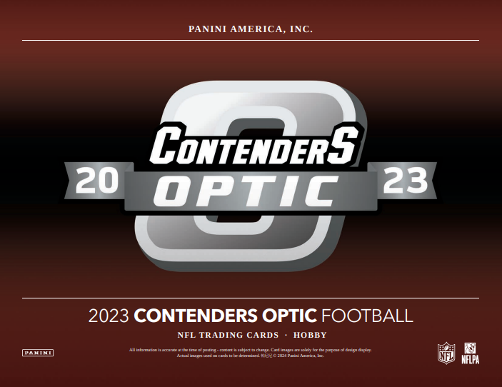 2023 Panini Contenders Optic Football Cards Checklist