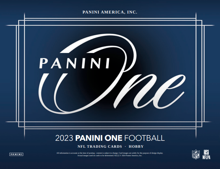 2023 Panini ONE NFL Football Cards Checklist